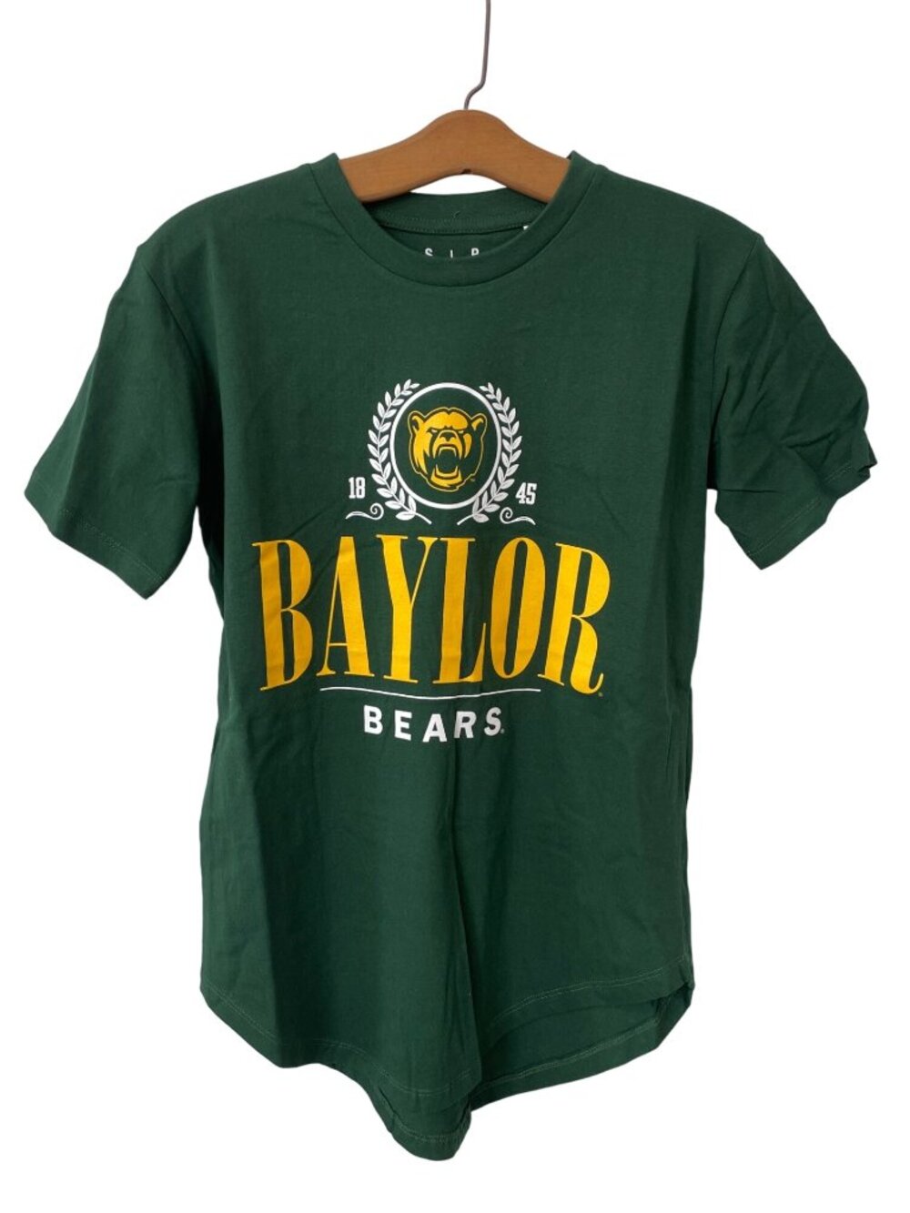 Royce Apparel Pressbox Graphic Tee Small Baylor Bears Short Sleeve Cotton NEW